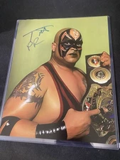 TNT FKA Savio Vega / Kwang autographed 8x10! WWE AEW TNA WWC IWA