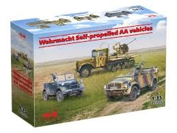 ICM WERMACHT SELF- PROPELLED AA VEHICLES 1:35 DS3526