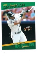 1993 Score Select League Leaders - #3 Frank Thomas