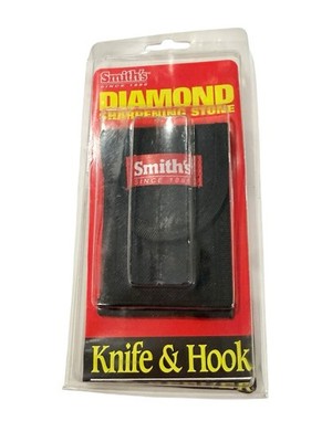 New! Smith's Sharpener Diamond Knife And Hook Sharpener VTG