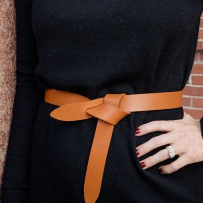 Isabel Marant Lecce Leather Wrap Belt Knotted Leather Belt  display picture 1