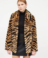 STAND STUDIO Tiffany Tiger Print Jacket Size M