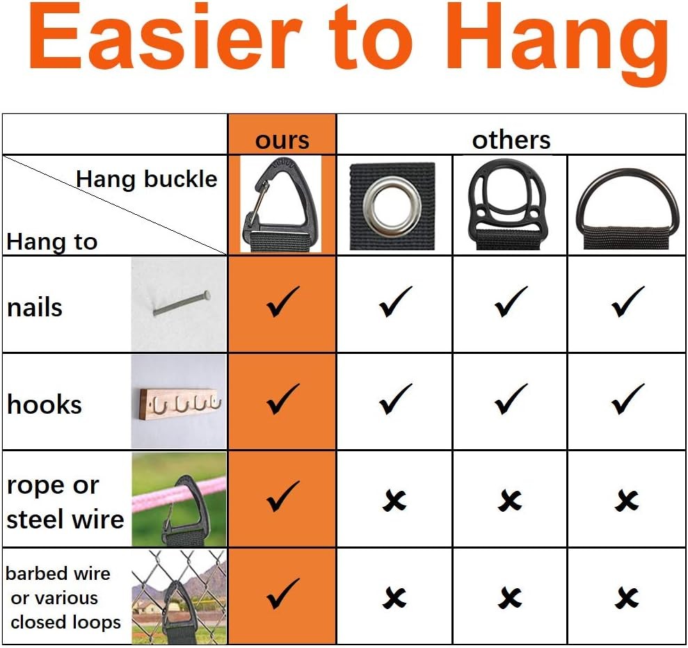 Extension Cord Holder Organizer(4 Pack L), Extension Cord Hanger for Garage Orga