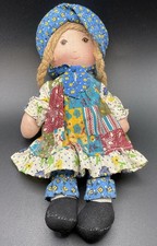 Vintage The Original Holly Hobbie Knickerbocker Doll 9" American Greetings Corp