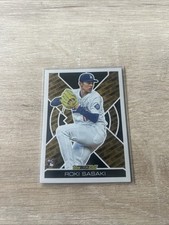 2025 Topps Update Roki Sasaki RC TOPPS BLACK GOLD Los Angeles Dodgers #BG-24