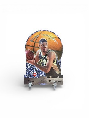 1997 Collector's Edge Edge Impulse - Tim Duncan #1 Die-Cut (RC) HOF  
