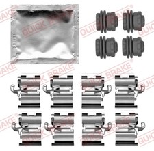 QUICK BRAKE Zubehörsatz Scheibenbremsbelag 109-0140 für VW GOLF 8 CD1 DA1 CG5 5