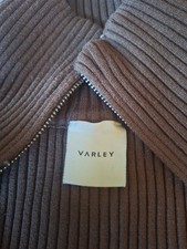 Varley Womens Vine Half Zip Pullover Sweatshirt Small Stone Olive Ottoman