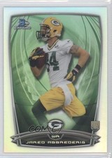 2014 Bowman Chrome Refractor Jared Abbrederis #168 0c4