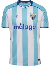 Hummel FC Malaga Home Jersey 25/26 Malaga C.F. Fan Shirt Size Gr.M - 3XL