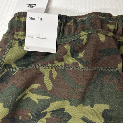 Nike Tech Fleece Boys Camo Joggers Youth M Black FN9120-010 Sweatpants New - Picture 7 of 9