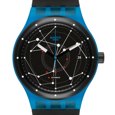 EINE SUPER SWATCH UHR 2013 SISTEM BLAU SUTS401 TOP ZUSTAND, BOX, PAPIERE