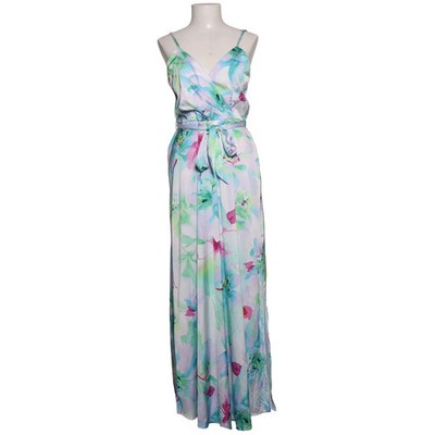 Nicole Miller, Maxikleid, Größe: XS, Weiß/Mehrfarbig, Elasthan/Polyester #Oye