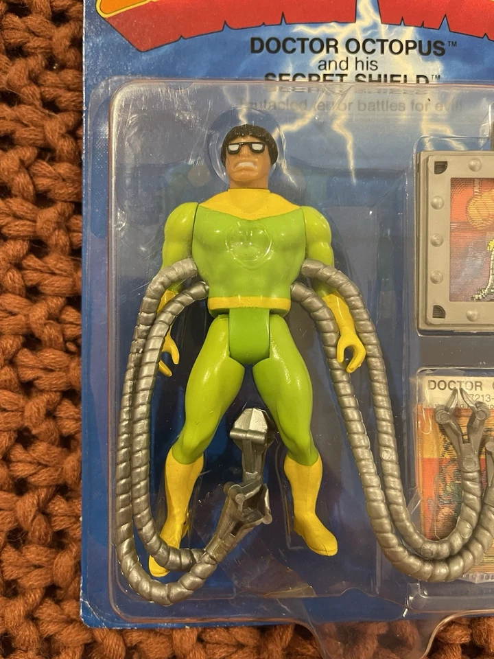 Marvel Super Heroes Secret Wars Doctor Octopus Nuevo 1984 Mattel + PROTECTOR Foto 2 de 4