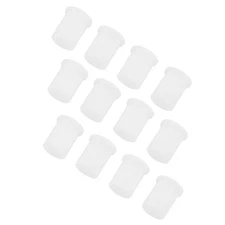  12pcs Silicone Drain Plug: 8mm Universal Leak-Proof Stopper - Silicone End Cap