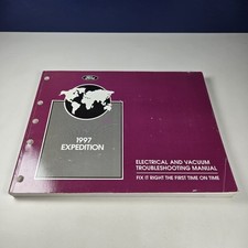 1997 Ford Expedition Electrical and Vacuum Troubleshooting Manual Wiring Diagram