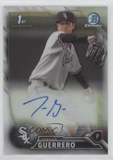 2016 Bowman Chrome Prospects Refractor 228/499 Jordan Guerrero #CPA-JGU Auto 2a9