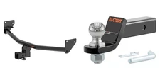CURT Trailer Hitch Tow Kit Class 3 Receiver, 2in Ball Mount, Pin & Clip #13608