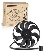 Engine Radiator Cooling Fan Assembly Compatible with Volkswagen Audi Models
