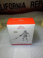 2017 Hallmark Star Wars First Order Stormtrooper FN-2199 Ornament Limited Ed NIB