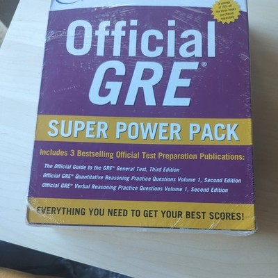Official GRE Super Power Pack by Educational Testing Service (Paperback,...