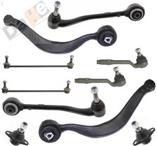 10-TLG QUERLENKERSATZ TRAGGELENK KOPPELSTANGE SPURSTANGENKOPF BMW X5 E53 VORNE
