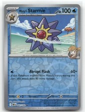 Misty's Starmie Reverse Holo Destined Rivals 047/182 Pokemon TCG