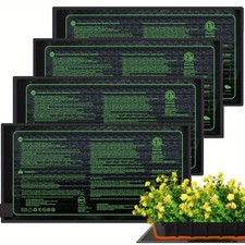 20*10in MET Certified Seedling Heat Mat for Hydroponic Germination Seed Starting