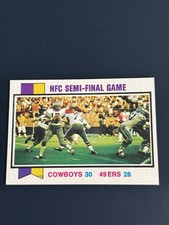 1973 Topps Football, NFC Semi-Final, Staubach,#133