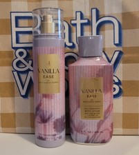Bath  Body Works VANILLA EASE Body Lotion  Fine Fragrance Mist