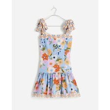 NWT Madewell x Agua Bendita Joaquina Mini Dress Floral Colombian Boho Size XL