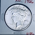 1926 P PEACE SILVER DOLLAR HI GRADE GENUINE U.S. MINT RARE COIN 6186 — photo 1