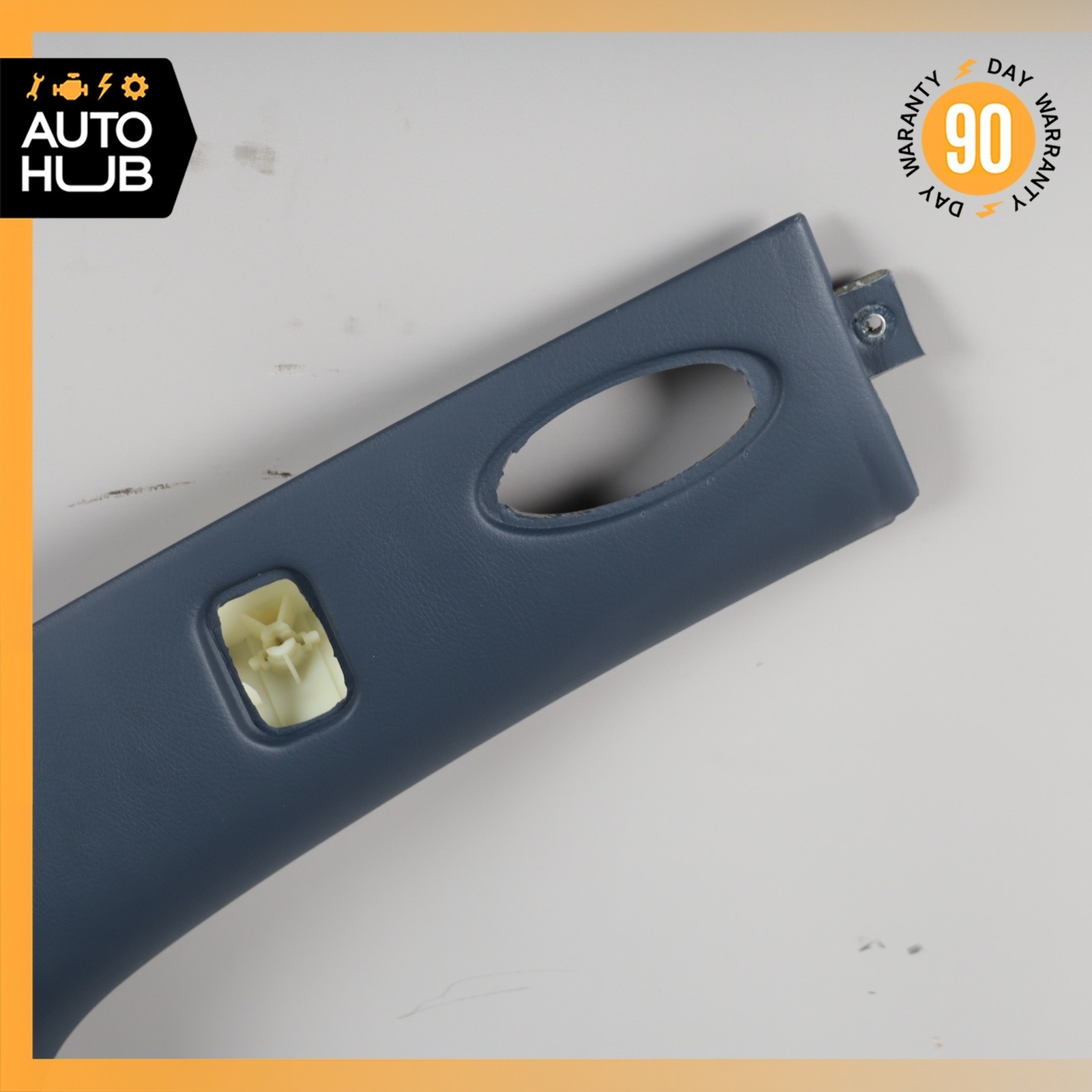 02-07 Maserati 4200 M138 Rear Left Interior Trim Panel C Pillar Blue OEM