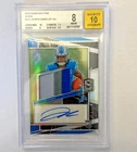2023 Spectra Jahmyr Gibbs RPA 60/60 BGS 8 Auto 10 Rookie Patch Auto Lions