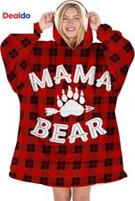 Wearable Blanket Hoodie for Mom Wife Best Ever Hoodie- Christmas Gift from Husba