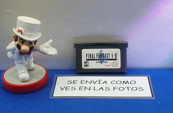 JUEGO GAME BOY ADVANCE FINAL FANTASY I II 1 2 ADVANCE USA