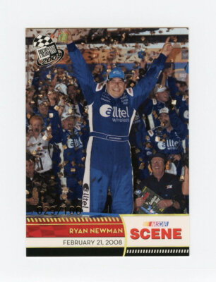 Ryan Newman 2009 09 Press Pass Gold Holofoil 029/100 Parallel Insert Card #68
