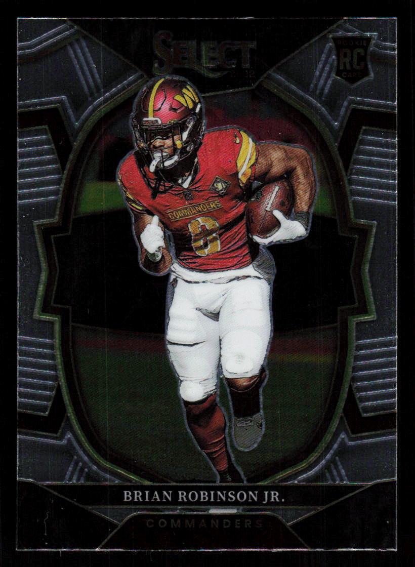 2022 PANINI SELECT RC Brian Robinson Jr. #78 RC Football  COMMANDERS