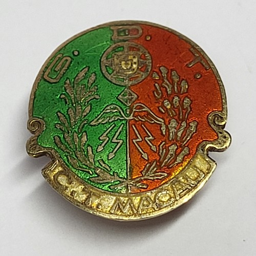 RARE 1940's MACAO Silver Badge Macau Post and Telegraph Workers Sports Group - Picture 3 of 12