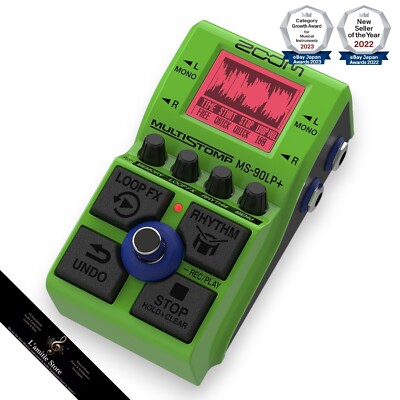 ZOOM MS-90LP+ MultiStomp Looper Pedal für E-Gitarren BRANDNEU