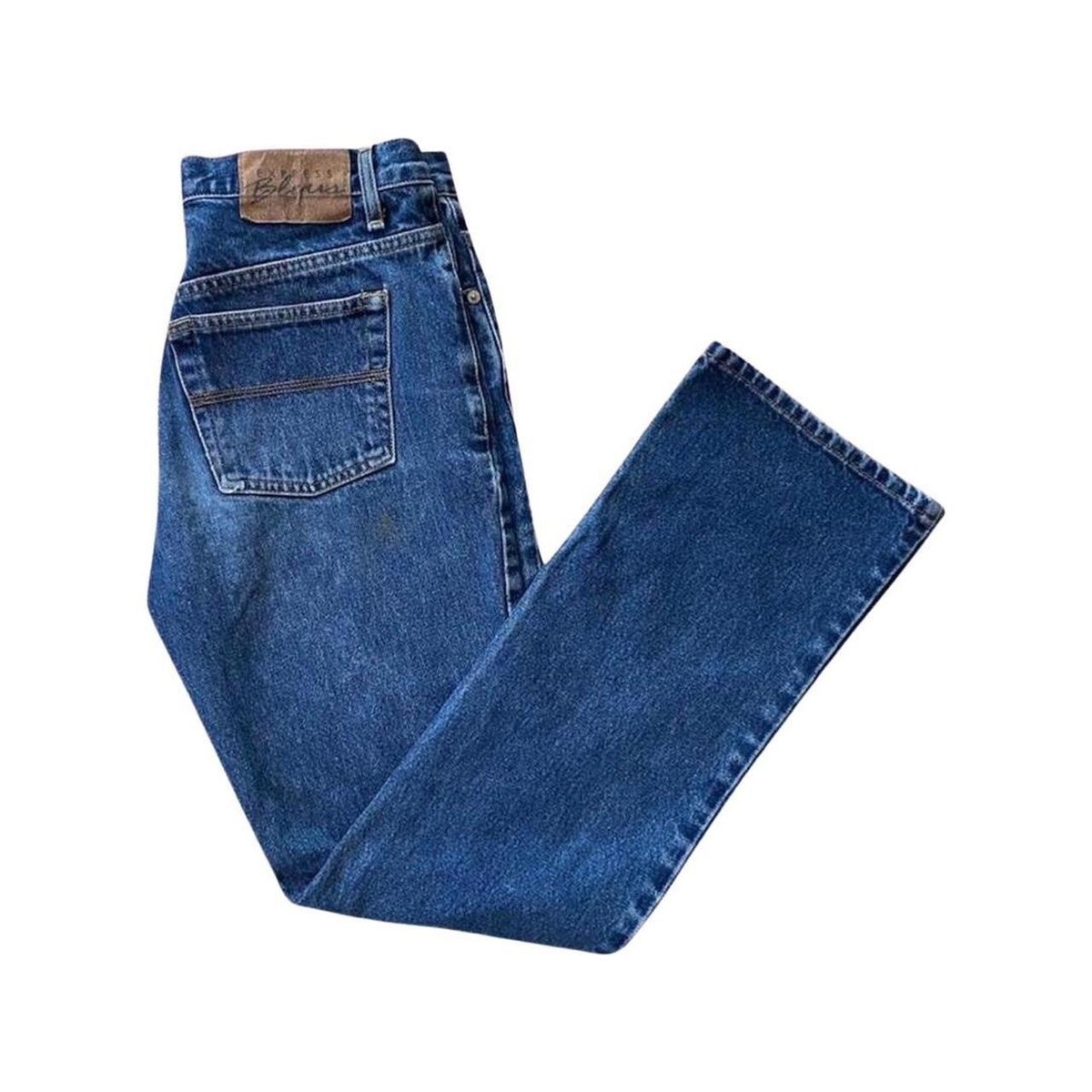 【BOHEMIAN SEOUL】VINTAGE BLUE BOOTCUT JEANS Vintage Express Bleus Jeans Bootcut Wmns Size 9/10 | eBay