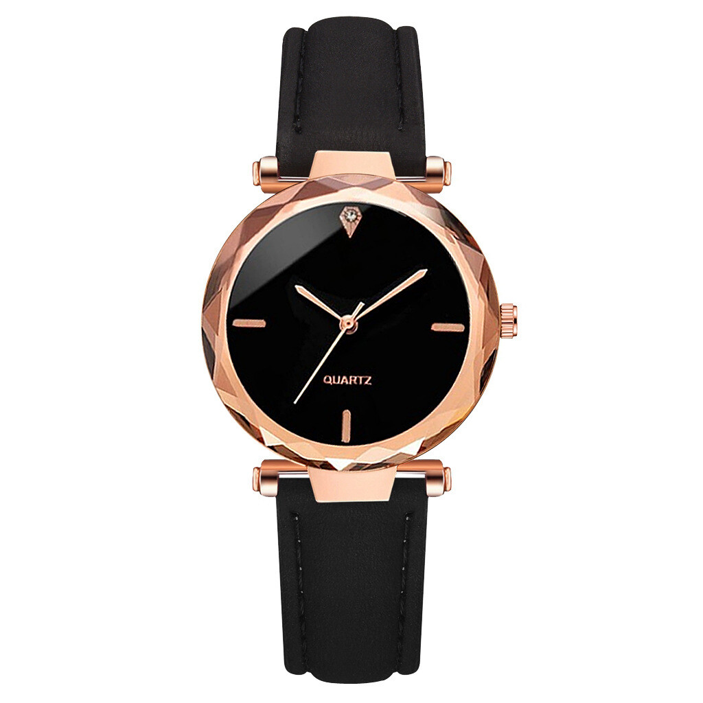 Simple Belt Quartz Watch with Bracelet for Suits-image