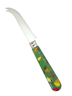 (SX080) CUCHILLO DE QUESO FRUTAS VERDE