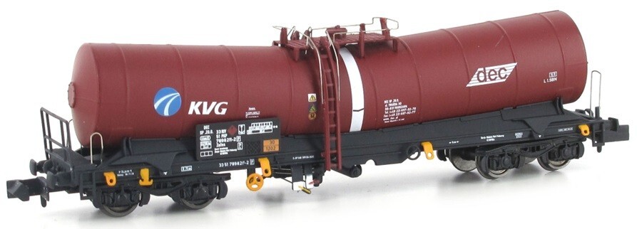 BS KATO N Scale 09132063 Zafns Type Tank Freight Car Brown KVG