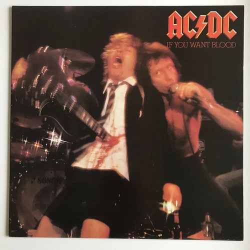 LP VINYL AC/DC IF YOU WANT BLOOD 1978 1ST PRESS NM-/EX