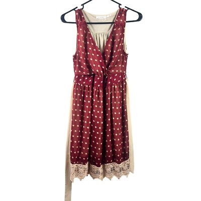 blu pepper polka dot dress Eloquent Lace-Up Back Maxi Dress Blue main image 1