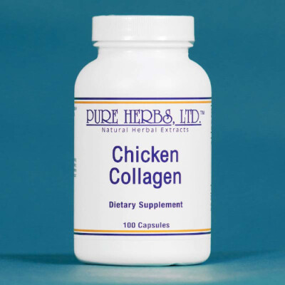 Pure Herbs: Chicken Collagen - capsules 100 ct - 500mg