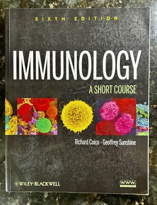 Immunology A Short Course, Richard Coico ( VERY GOOD ) 