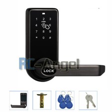 Electronic Smart Keyless Door Lock Code Keypad Security Entry 5 RFID Card Tag