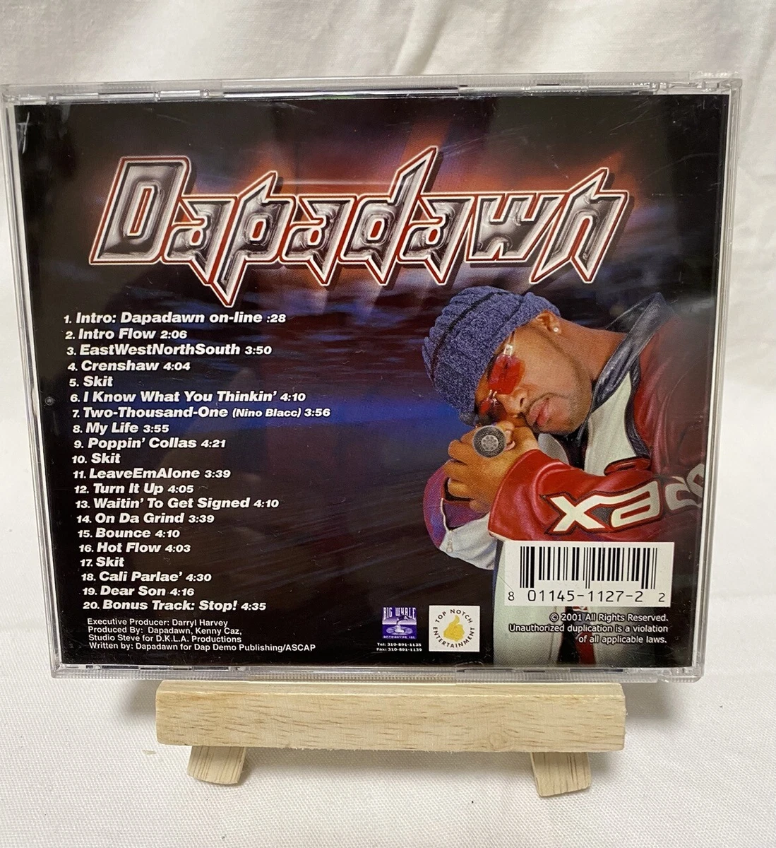 Dapadawn / vs. The People 2001 Gangsta Rap G-Funk CD Album Rare from Japan